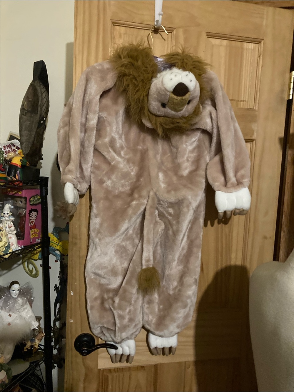 Vintage Chrisha Playful Plush lion Halloween costume for kids - Picture 5 of 11